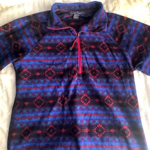 EDDIE BAUER ATZEC FLEECE QUARTER ZIP